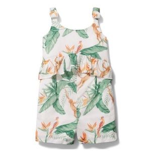 Janie and Jack Tropical Romper